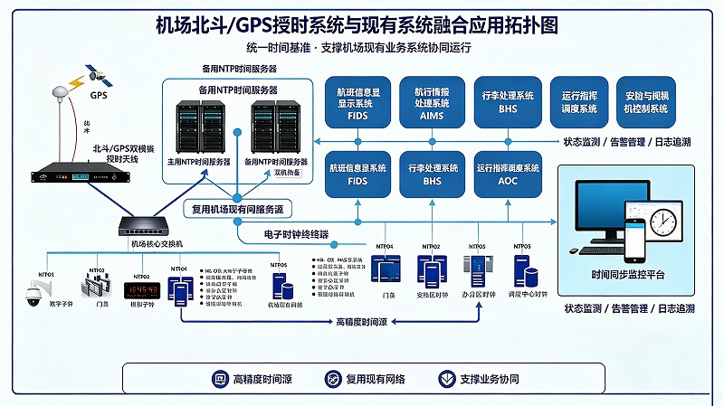 机场高精度北斗/GPS双模授时系统解决方案拓扑图(图2) 项目维保服务方案评分标准调整 (3).jpg